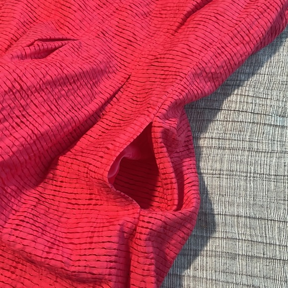 Nine West Womens Sleeveless Belted Fit And Flare Dress With Pleats! - Picture 8 of 10